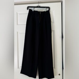 Wilfred Black Wide Leg Pants Versatile Style